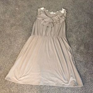 Cato sleeveless Tan Plus Size Dress 18/20W